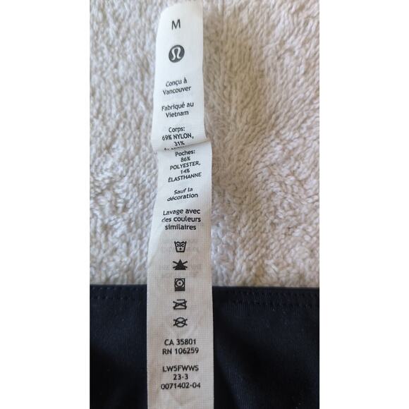 Lululemon Navy Blue Men's Pants RN 106259, Pockets  Elastic Waist, Athleisure - Picture 7 of 7